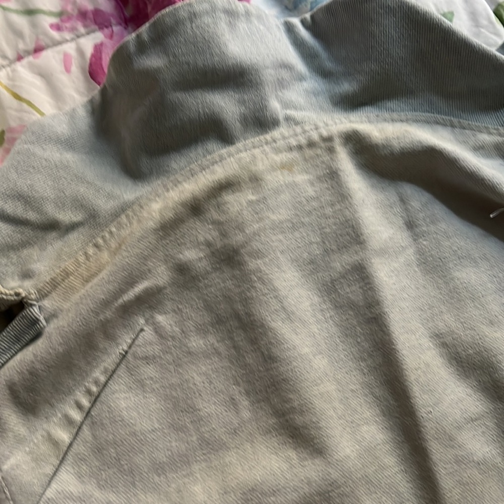 APIECE APART FLORIAN DENIM RUFFLE OFF-SHOULDER SMOCK TOP 2 - Picture 6 of 11